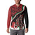 Happy Jamhuri Day Kenya Button Sweatshirt Kenyan Lion and Maasai Shield LT9 - Wonder Print Shop