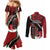 Happy Jamhuri Day Kenya Couples Matching Mermaid Dress and Long Sleeve Button Shirt Kenyan Lion and Maasai Shield