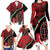 Happy Jamhuri Day Kenya Family Matching Long Sleeve Bodycon Dress and Hawaiian Shirt Kenyan Lion and Maasai Shield LT9 - Wonder Print Shop