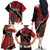 Happy Jamhuri Day Kenya Family Matching Off The Shoulder Long Sleeve Dress and Hawaiian Shirt Kenyan Lion and Maasai Shield - Wonder Print Shop