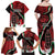 Happy Jamhuri Day Kenya Family Matching Off Shoulder Maxi Dress and Hawaiian Shirt Kenyan Lion and Maasai Shield LT9 - Wonder Print Shop