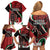 Happy Jamhuri Day Kenya Family Matching Off Shoulder Short Dress and Hawaiian Shirt Kenyan Lion and Maasai Shield LT9 - Wonder Print Shop