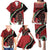 Happy Jamhuri Day Kenya Family Matching Puletasi and Hawaiian Shirt Kenyan Lion and Maasai Shield - Wonder Print Shop