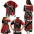 Happy Jamhuri Day Kenya Family Matching Puletasi and Hawaiian Shirt Kenyan Lion and Maasai Shield - Wonder Print Shop