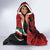 Happy Jamhuri Day Kenya Hooded Blanket Kenyan Lion and Maasai Shield