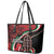 Happy Jamhuri Day Kenya Leather Tote Bag Kenyan Lion and Maasai Shield - Wonder Print Shop