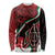 Happy Jamhuri Day Kenya Long Sleeve Shirt Kenyan Lion and Maasai Shield - Wonder Print Shop