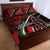 Happy Jamhuri Day Kenya Quilt Bed Set Kenyan Lion and Maasai Shield - Wonder Print Shop