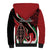 Happy Jamhuri Day Kenya Sherpa Hoodie Kenyan Lion and Maasai Shield - Wonder Print Shop