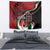 Happy Jamhuri Day Kenya Tapestry Kenyan Lion and Maasai Shield