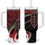 Happy Jamhuri Day Kenya Tumbler With Handle Kenyan Lion and Maasai Shield - Wonder Print Shop