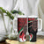 Happy Jamhuri Day Kenya Tumbler With Handle Kenyan Lion and Maasai Shield - Wonder Print Shop