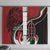 Happy Jamhuri Day Kenya Window Curtain Kenyan Lion and Maasai Shield - Wonder Print Shop