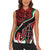 Happy Jamhuri Day Kenya Women Sleeveless Polo Shirt Kenyan Lion and Maasai Shield - Wonder Print Shop