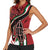 Happy Jamhuri Day Kenya Women Sleeveless Polo Shirt Kenyan Lion and Maasai Shield - Wonder Print Shop