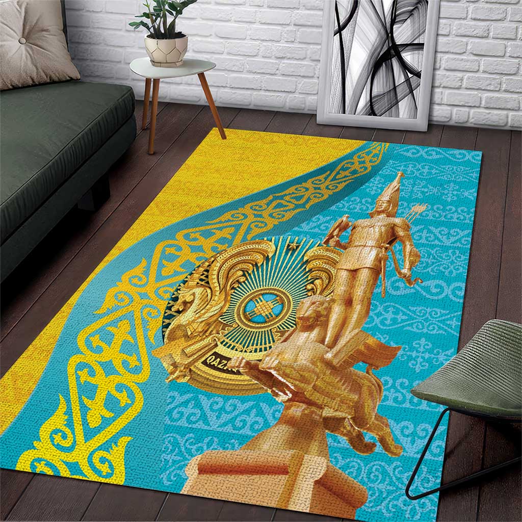 Issyk Mystery Kazakhstan Golden Man Area Rug