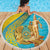 Issyk Mystery Kazakhstan Golden Man Beach Blanket LT9 - Wonder Print Shop