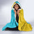 Issyk Mystery Kazakhstan Golden Man Hooded Blanket