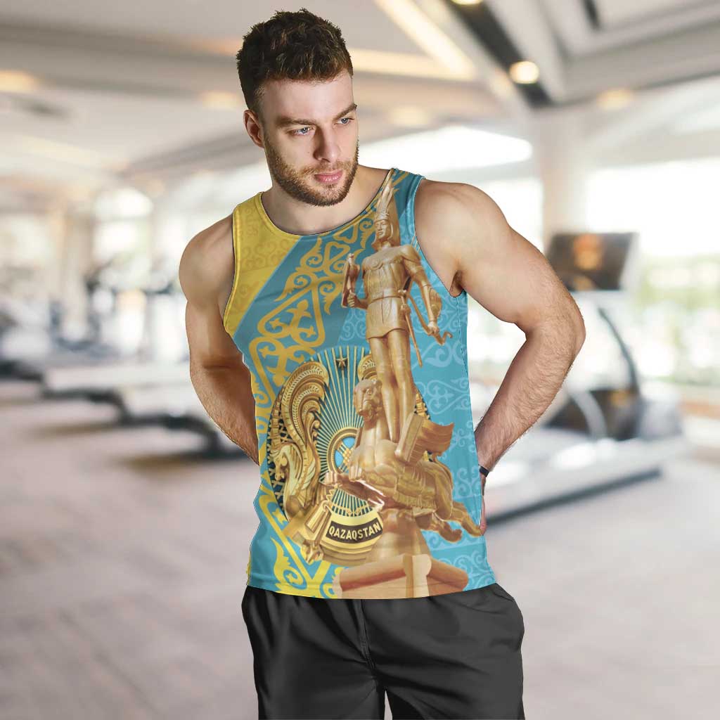 Issyk Mystery Kazakhstan Golden Man Men Tank Top - Wonder Print Shop