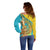 Issyk Mystery Kazakhstan Golden Man Off Shoulder Sweater - Wonder Print Shop