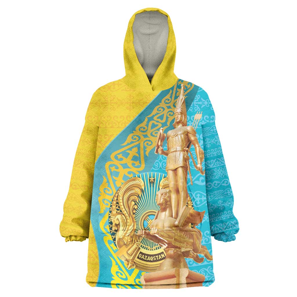 Issyk Mystery Kazakhstan Golden Man Wearable Blanket Hoodie