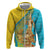 Issyk Mystery Kazakhstan Golden Man Zip Hoodie - Wonder Print Shop