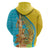 Issyk Mystery Kazakhstan Golden Man Zip Hoodie - Wonder Print Shop