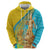 Issyk Mystery Kazakhstan Golden Man Zip Hoodie - Wonder Print Shop