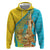 Issyk Mystery Kazakhstan Golden Man Zip Hoodie - Wonder Print Shop