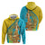 Issyk Mystery Kazakhstan Golden Man Zip Hoodie - Wonder Print Shop