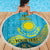 Kazakhstan Independence Day Personalized Beach Blanket 16 December with Kazakh Pattern LT9 - Wonder Print Shop