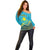 Kazakhstan Independence Day Personalized Off Shoulder Sweater 16 December with Kazakh Pattern - Wonder Print Shop