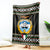 Kuwait Hawk of Quraish With Al Sadu Pattern Personalized Blanket