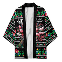 Pink Pierogi Flowers Over Dumplings Kimono