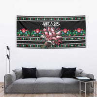 Pink Pierogi Flowers Over Dumplings Tapestry
