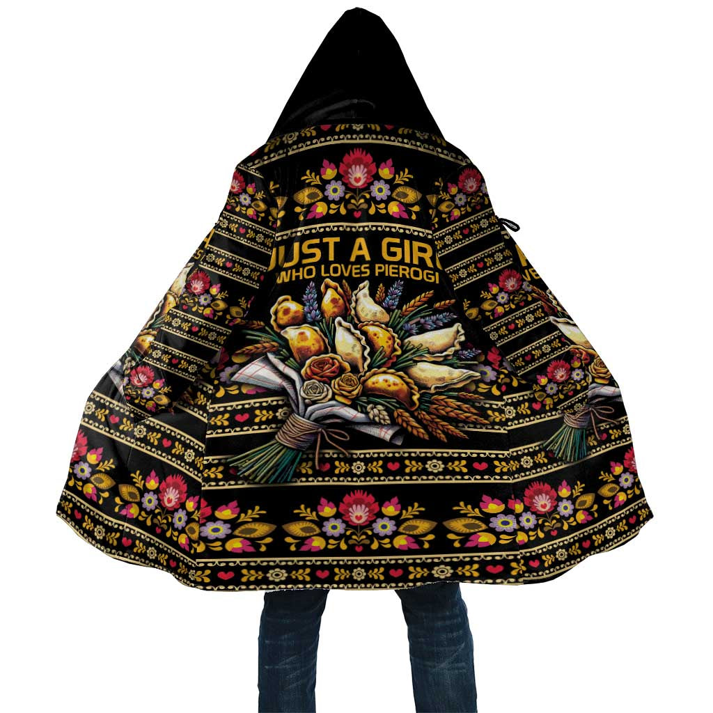 Gold Pierogi Flowers Over Dumplings Cloak