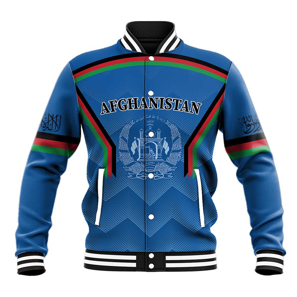 Custom Afghanistan Cricket Baseball Jacket Afghan Coat Of Arm with Special Flag LT9 - Wonder Print Shop