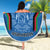 Custom Afghanistan Cricket Beach Blanket Afghan Coat Of Arm with Special Flag LT9 - Wonder Print Shop