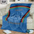 Custom Afghanistan Cricket Blanket Afghan Coat Of Arm with Special Flag