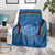 Custom Afghanistan Cricket Blanket Afghan Coat Of Arm with Special Flag