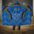 Custom Afghanistan Cricket Hooded Blanket Afghan Coat Of Arm with Special Flag