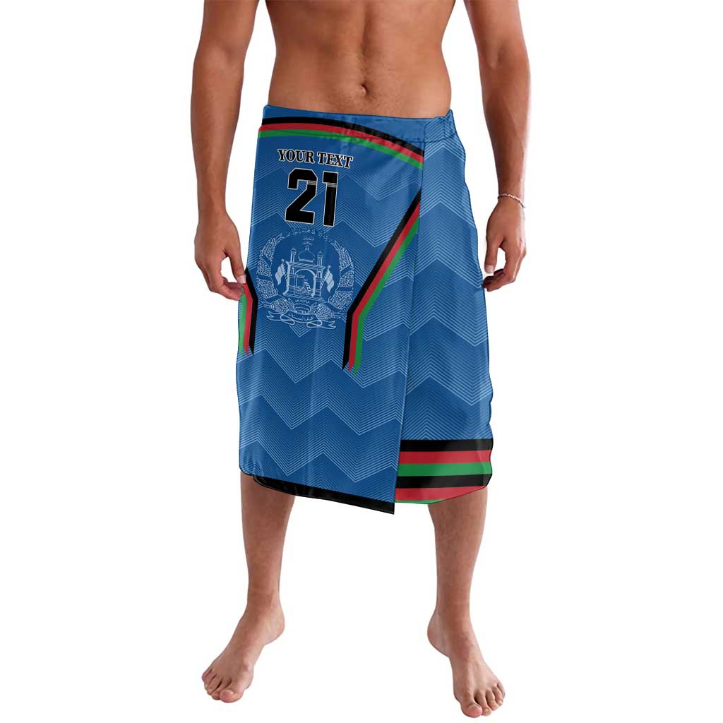 Custom Afghanistan Cricket Lavalava Afghan Coat Of Arm with Special Flag - Wonder Print Shop