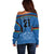 Custom Afghanistan Cricket Off Shoulder Sweater Afghan Coat Of Arm with Special Flag - Wonder Print Shop