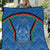 Custom Afghanistan Cricket Quilt Afghan Coat Of Arm with Special Flag