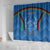 Custom Afghanistan Cricket Shower Curtain Afghan Coat Of Arm with Special Flag