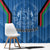 Custom Afghanistan Cricket Window Curtain Afghan Coat Of Arm with Special Flag - Wonder Print Shop