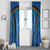 Custom Afghanistan Cricket Window Curtain Afghan Coat Of Arm with Special Flag - Wonder Print Shop