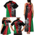 Custom Afghanistan Cricket Family Matching Tank Maxi Dress and Hawaiian Shirt Sporty Version - Wonder Print Shop