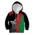 Custom Afghanistan Cricket Kid Hoodie Sporty Version - Wonder Print Shop