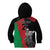 Custom Afghanistan Cricket Kid Hoodie Sporty Version - Wonder Print Shop